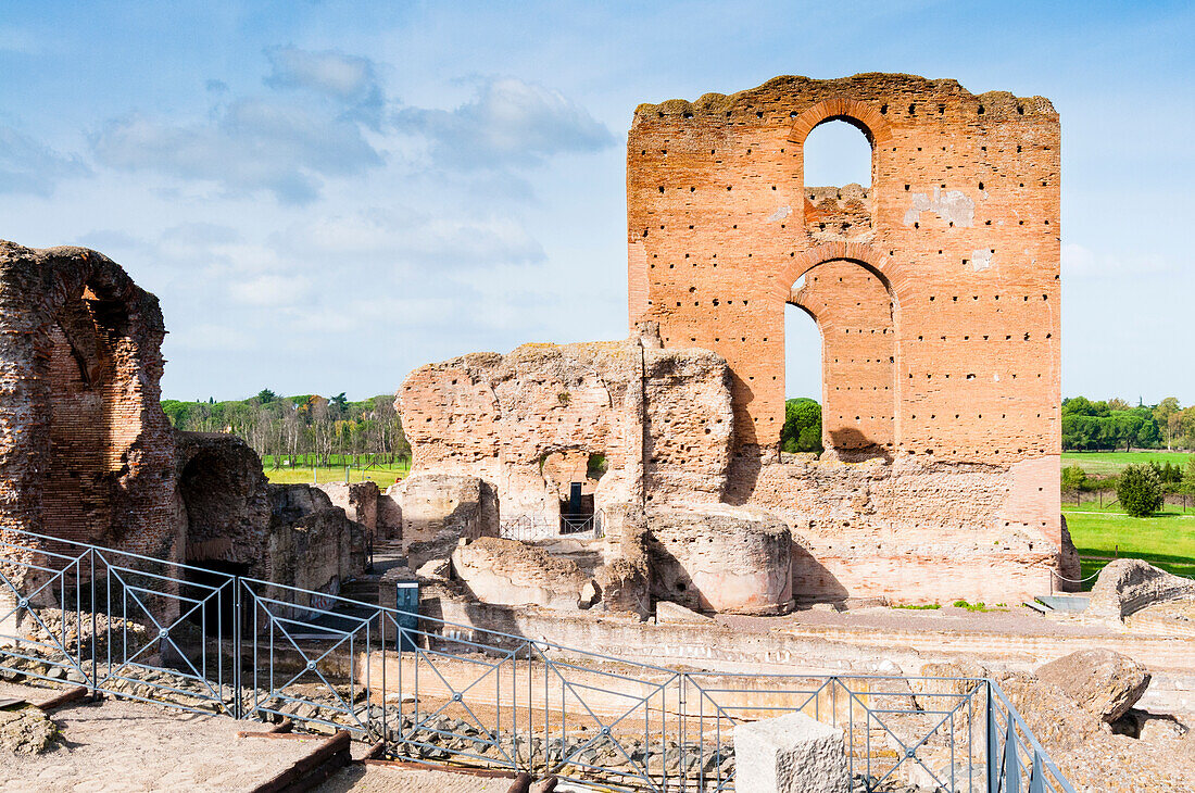 Calidarium,Thermen,Bäder,Römische Villa der Quintilii,Via Appia,Rom,Latium (Lazio),Italien,Europa