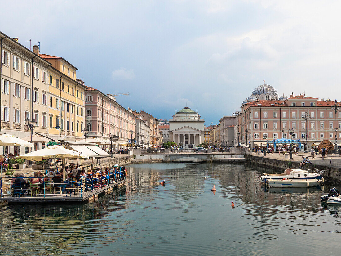 Grand Canal,Trieste,Friuli Venezia Giulia,Italy,Europe