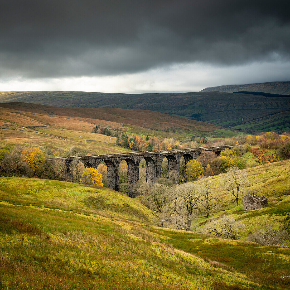 Dent Head Viaduct,Yorkshire Dales,Yorkshire,England,Vereinigtes Königreich,Europa