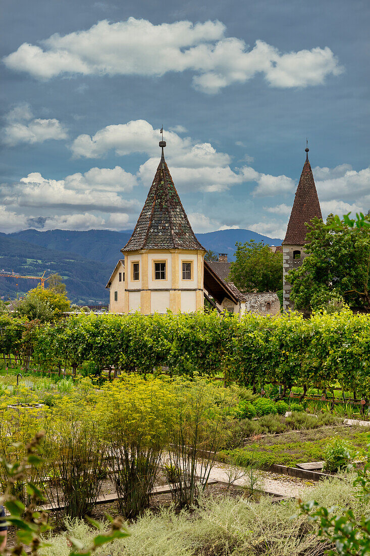 Neustift Convent garden,Brixen,South Tyrol,Italy,Europe