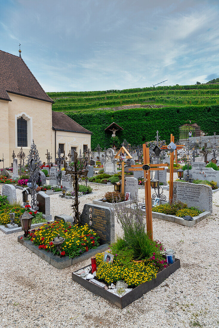 Cemetery,Neustift Convent,Brixen,South Tyrol,Italy,Europe