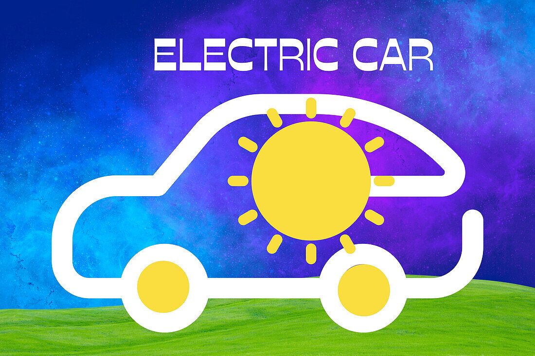 Electric Car Illustrations