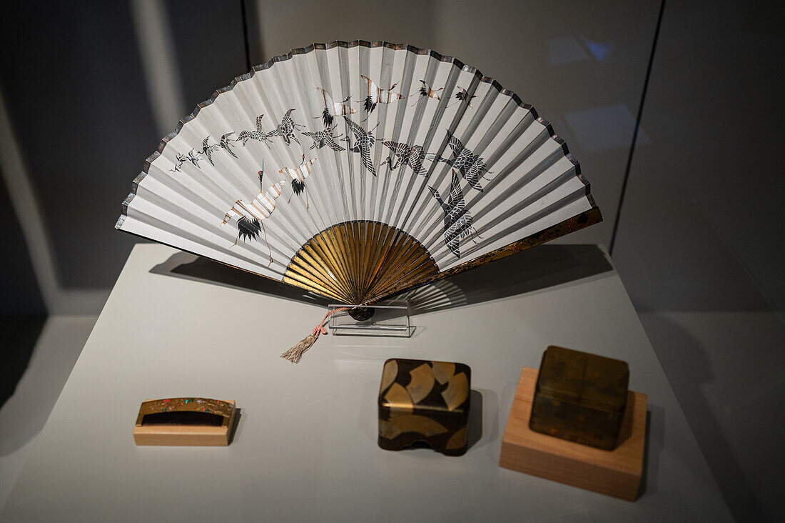 Kimono: Piel de Seda Exhibition at Museo de Zaragoza showing pieces from Anita Henry´s Collection,Aragon,Spain