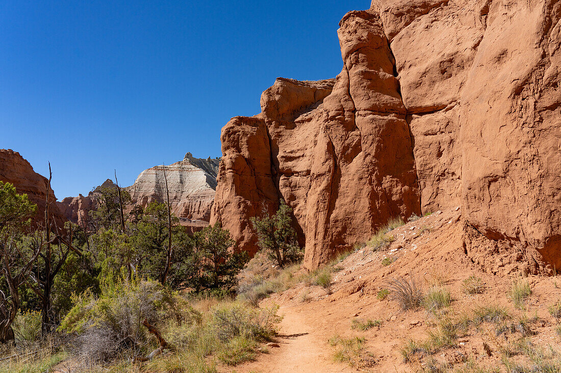 The Angel's Palace Trail in Kodachrome Basin State Park in Utah.