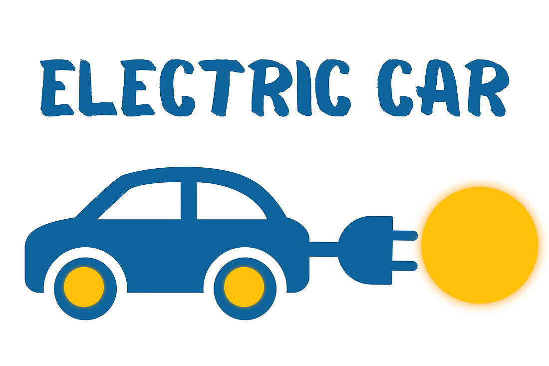 Electric Car Illustrations