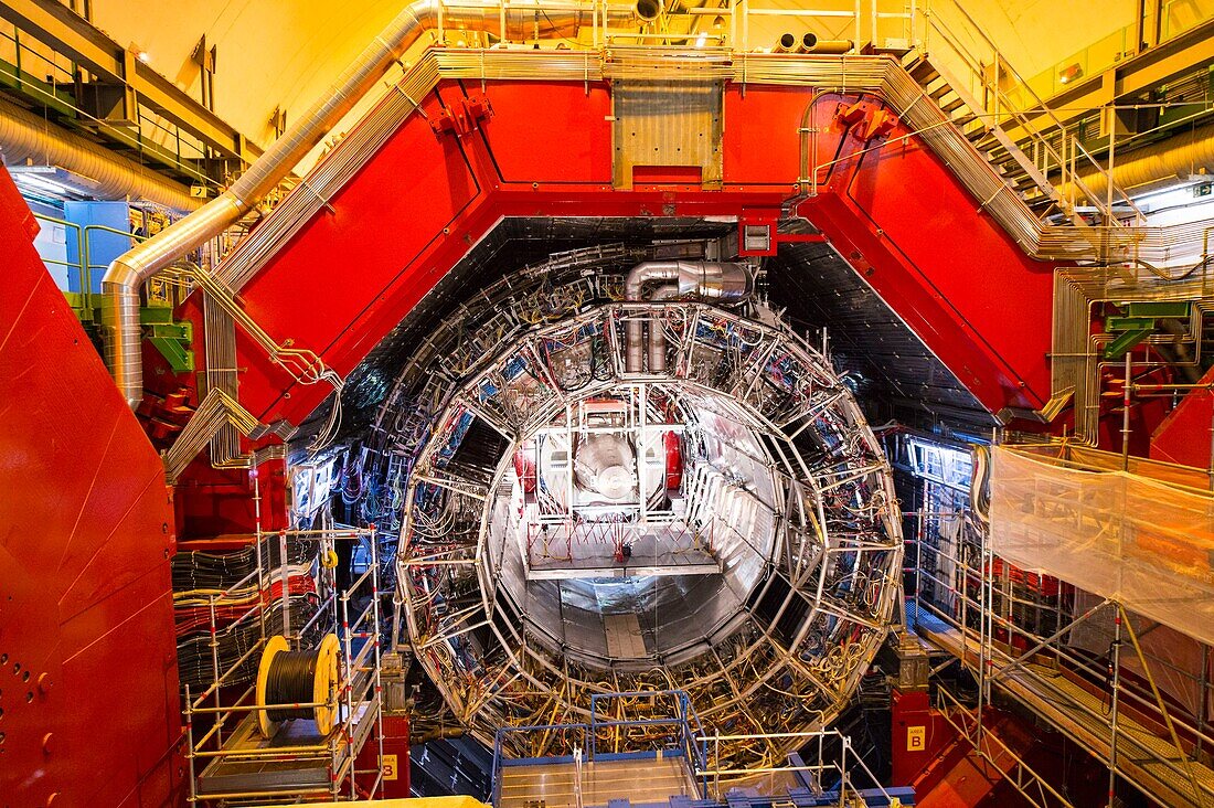 France, Switzerland, Cern, open door, ALICE detector visit: A Large Ion Collider Experiment