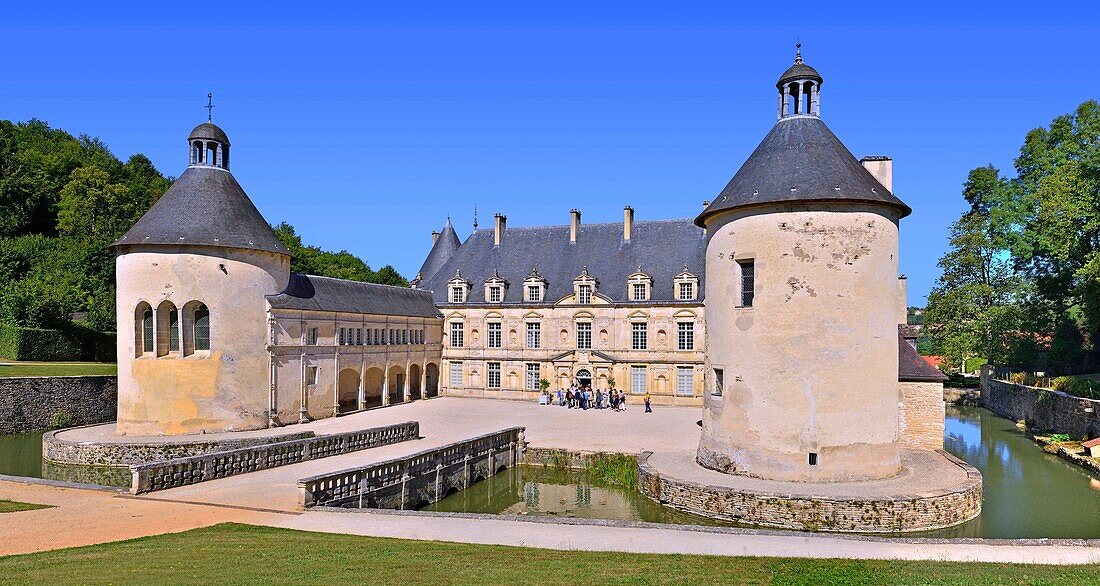 France, Cote d'Or, Bussy le Grand, Chateau de Bussy Rabutin