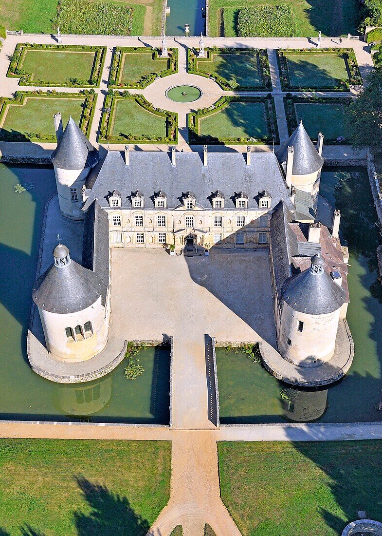 France, Cote d'Or, Bussy le Grand, Chateau de Bussy Rabutin