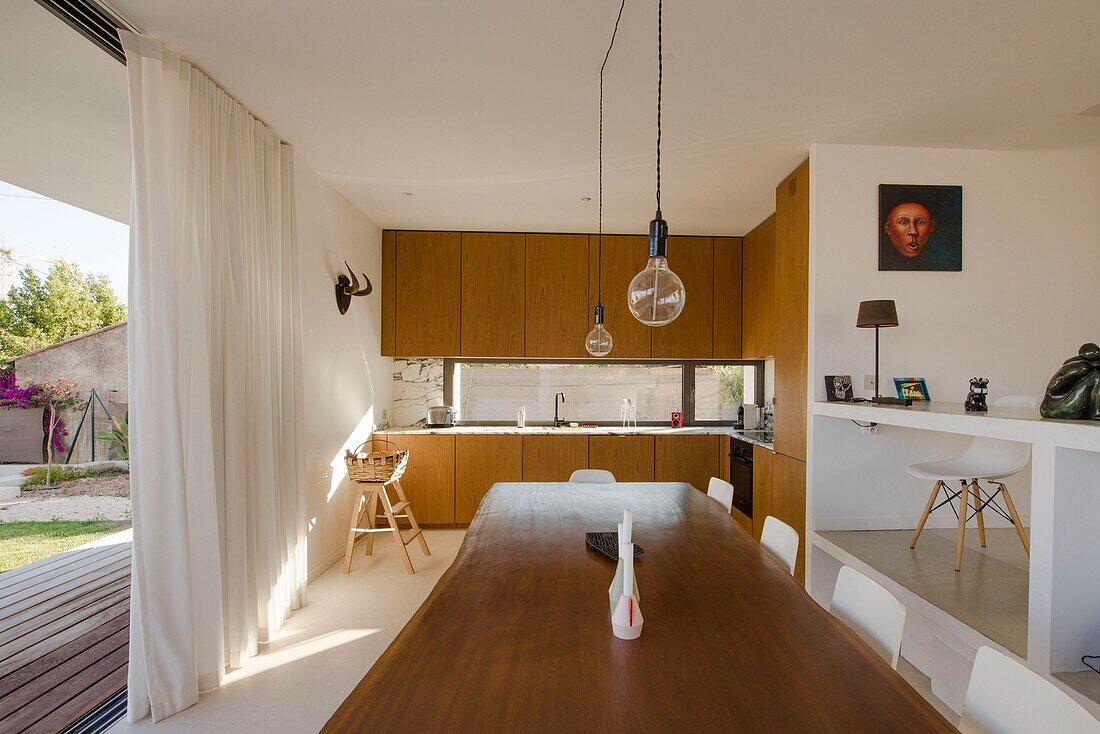 France, Toulon, House architects, Story: Pure harmony for an house's french architects couple