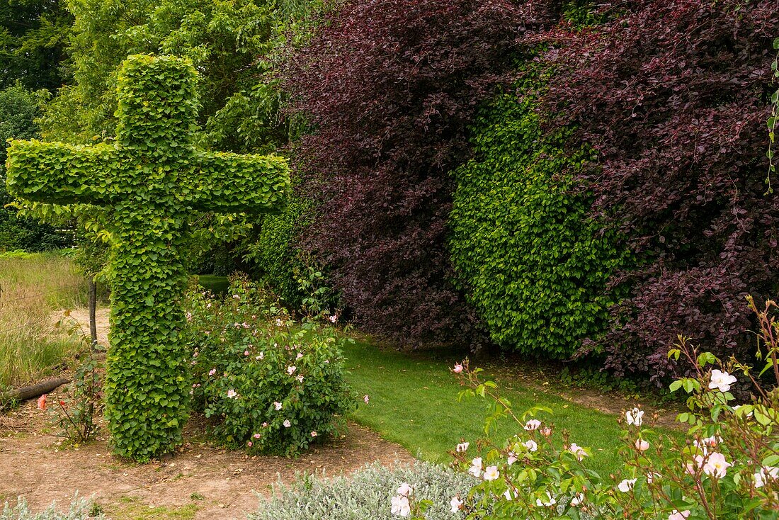 France, Pas de Calais, Séricourt, Les Jardins de Séricourt, park of more than 4 hectares recognized as one of the most beautiful gardens of France labeled Remarkable Garden by the Ministry of Culture and elected Garden of the year 2012 