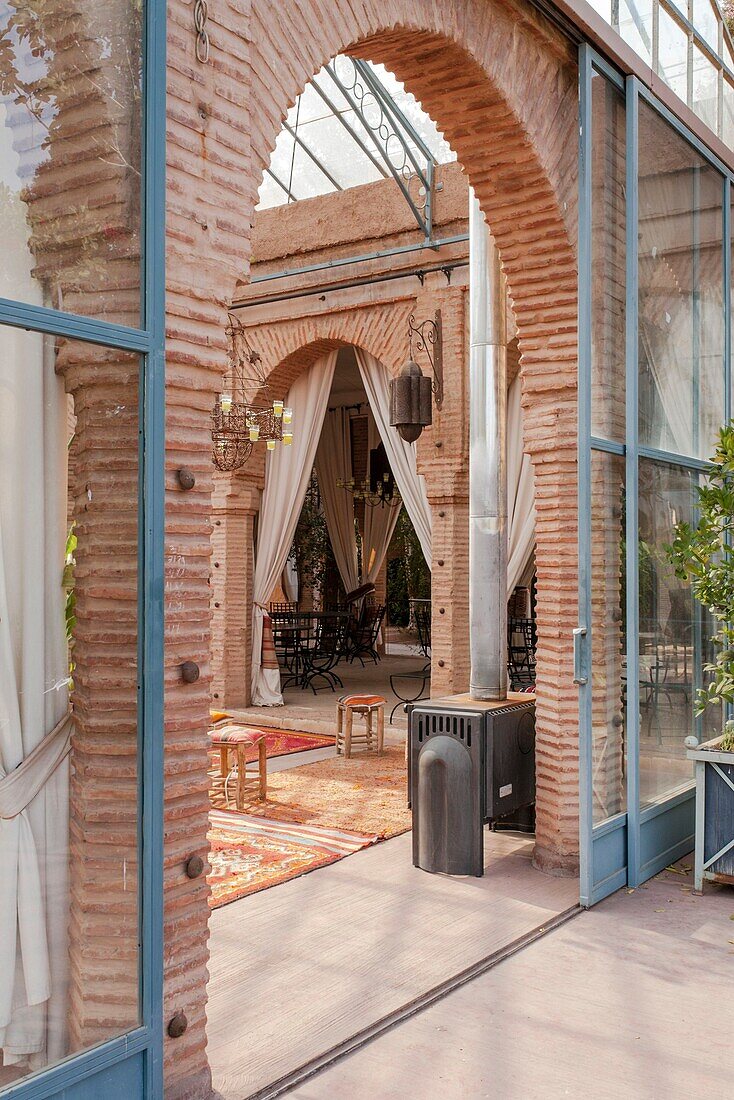 Morocco, Marrakesh, Beldi Country Club, Story: The stunning charm of the Beldi greenhouses