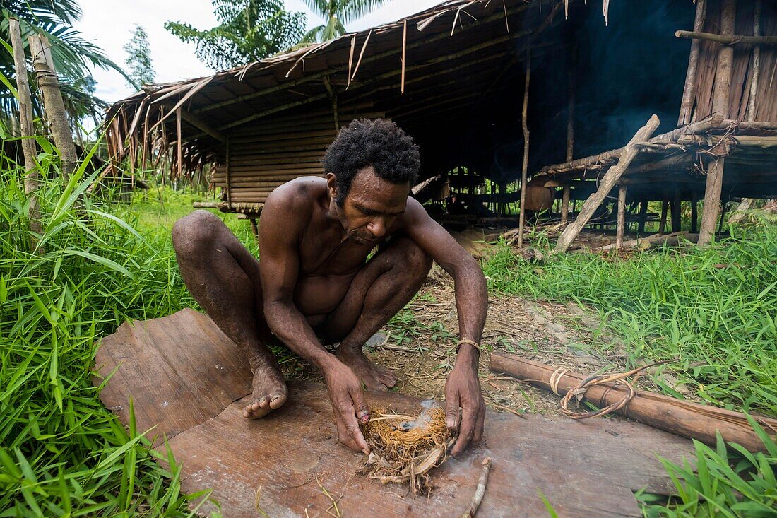 Indonesien, West Papua, Mabul, Korowai-Expedition