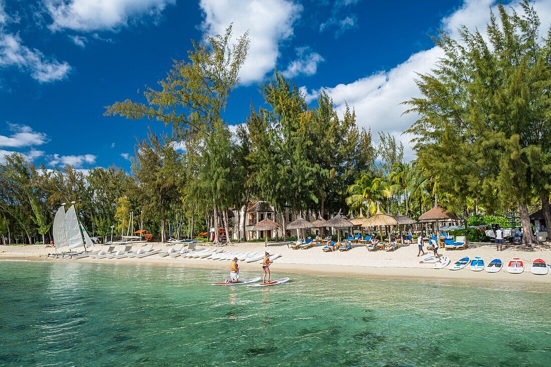 Mauritius, Riviere Noire district, Flic en Flac beach