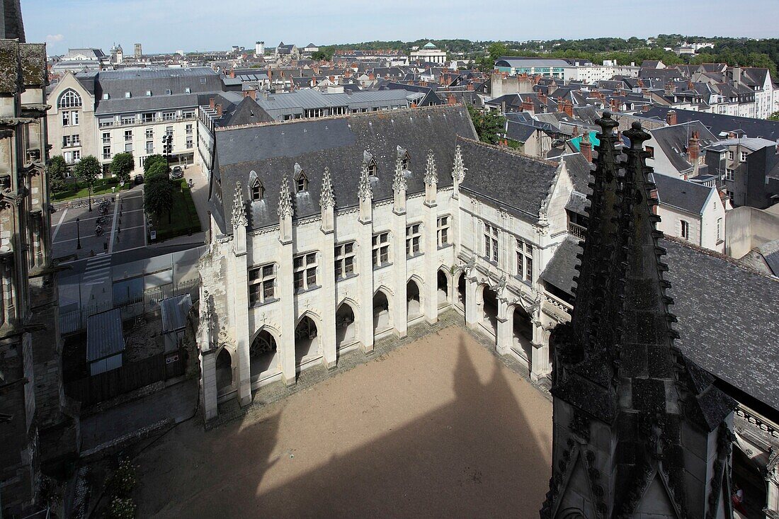 Frankreich, Indre et Loire, Loire-Tal, von der UNESCO zum Weltkulturerbe erklärt, Tours, Kloster von Psalette, Honoré de Balzac hat es in seinen Roman Le Curé de Tours eingebaut