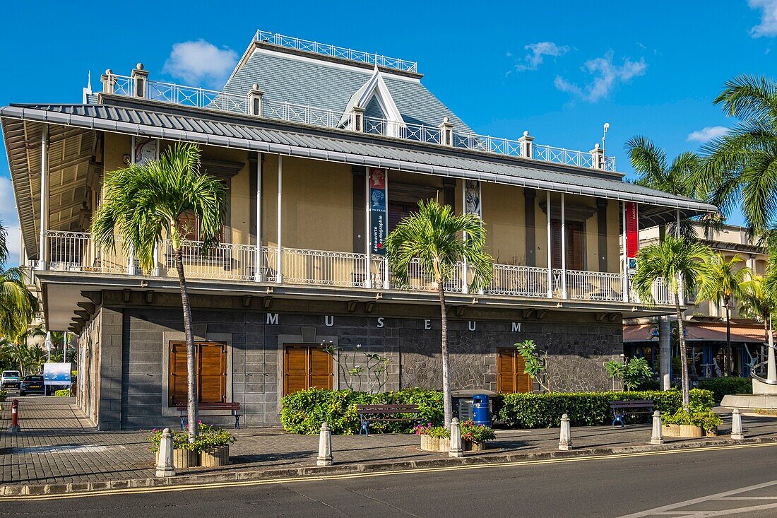 Mauritius, Port-Louis district, Port-Louis, Caudan Waterfront, Blue Penny Museum