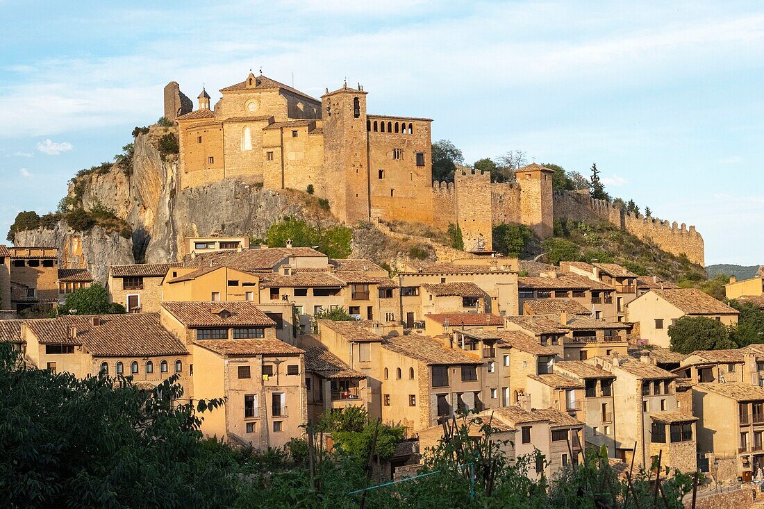 Spain, Aragon, province of Huesca, Sierra de Guara, Alquézar village