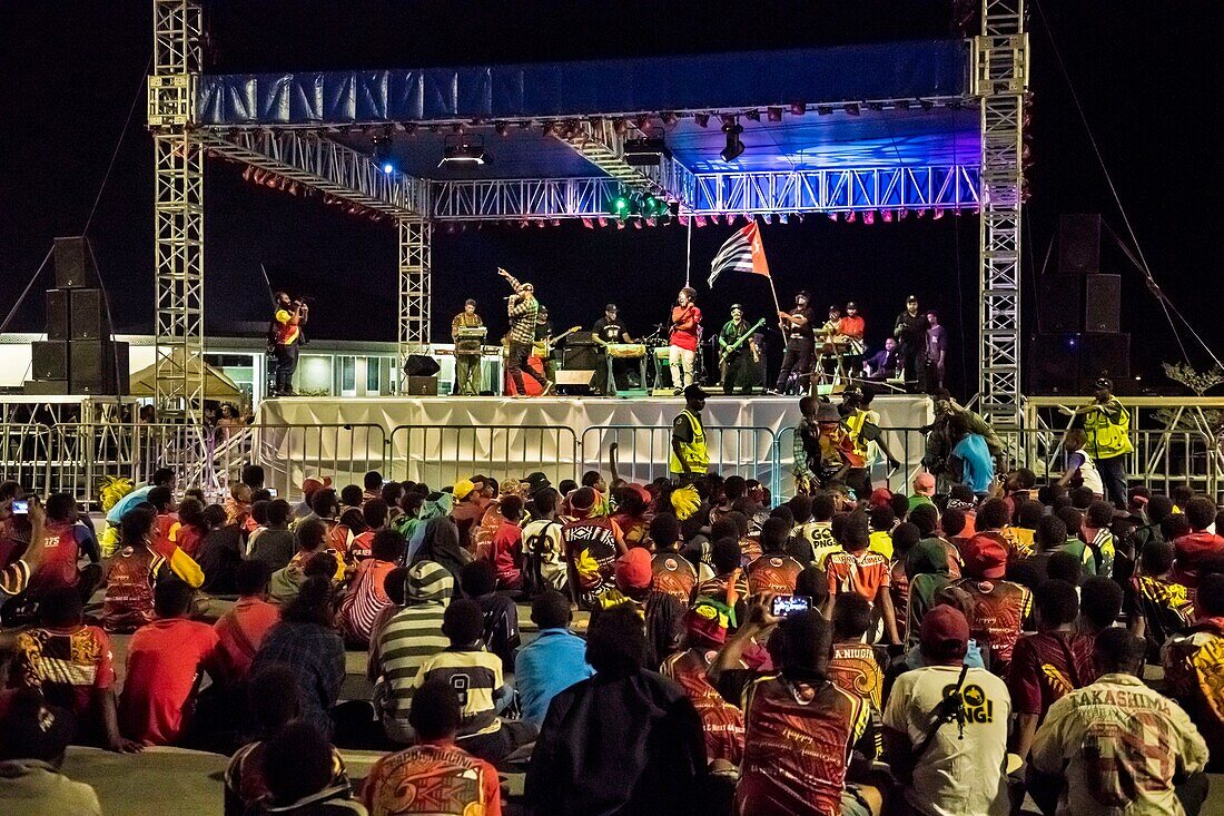 Papua New Guinea, National Capitale district, Port Moresby, Waigani District, Independence boulevard, Independence Day celebration held each year on September 16, Sorong Samarai band