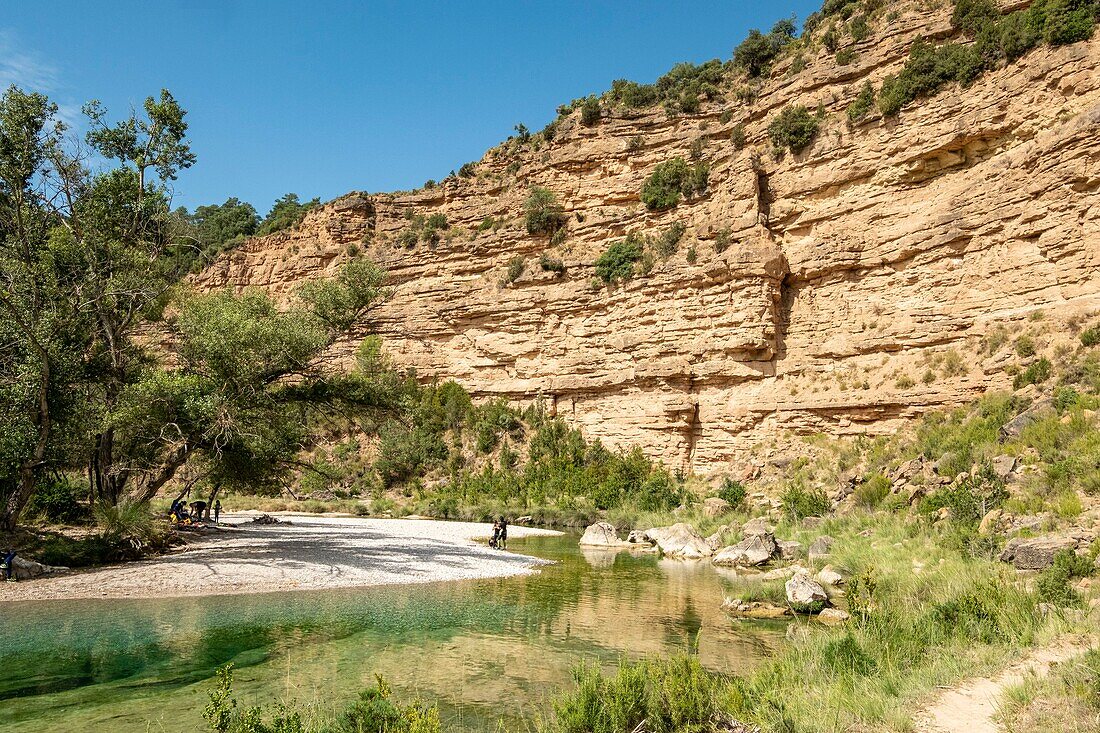 Spanien, Aragonien, Provinz Huesca, Sierra de Guara, Wanderungen rund um das Dorf Alquézar