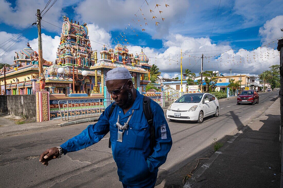 Mauritius,Bezirk Flacq,Bon Accueil,Arul Migu Maha Marriaman Thiru Hindu-Tempel