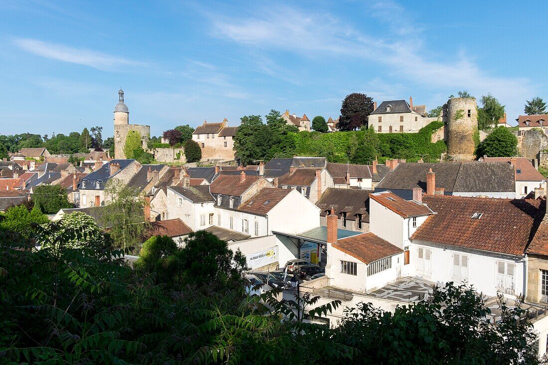 France, Allier, spa town of Bourbon l'Archambault