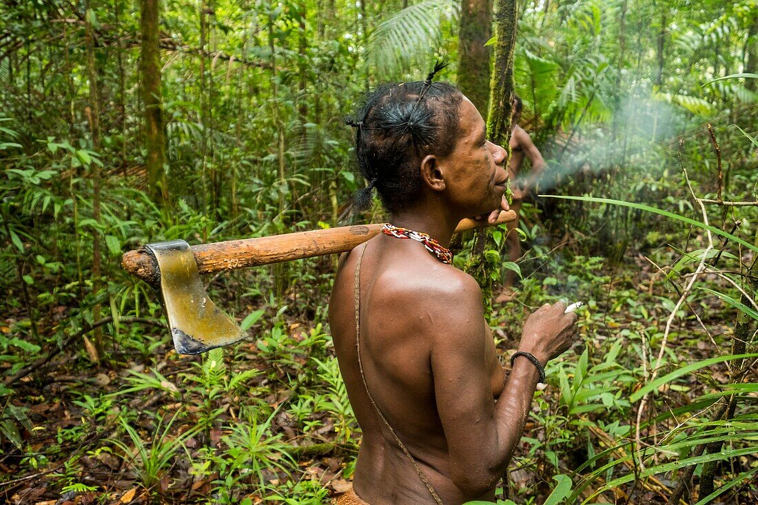 Indonesia, West Papua, Mabul, Korowai expedition