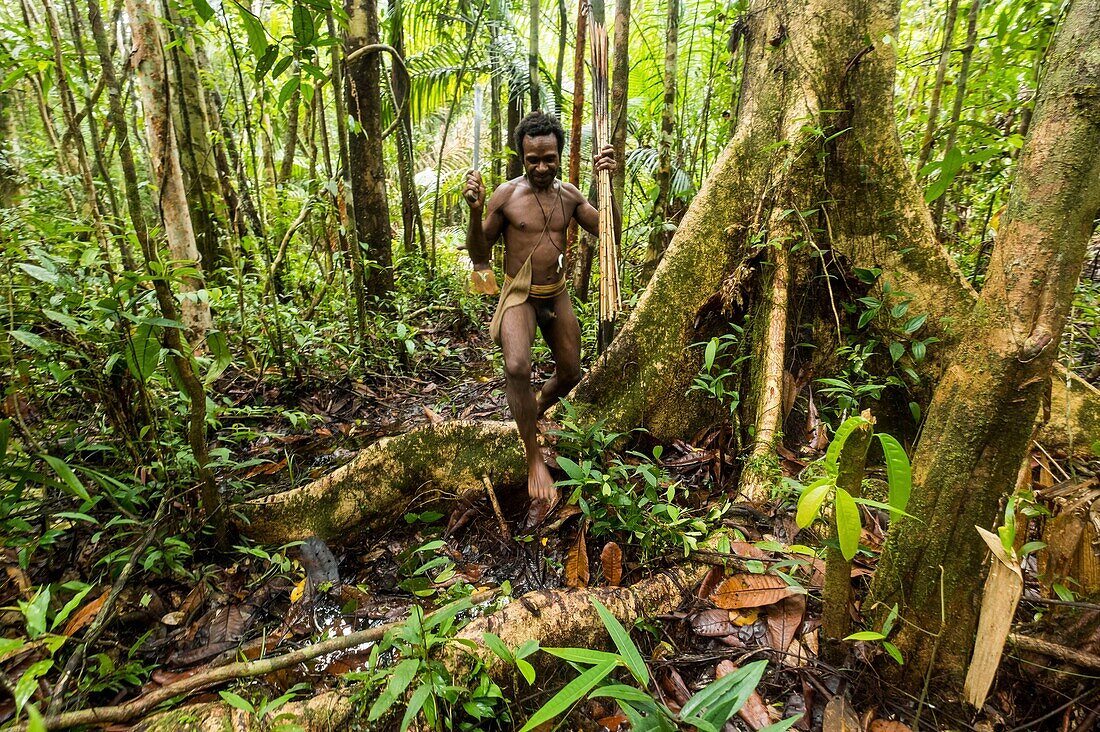 Indonesia, West Papua, Mabul, Korowai expedition