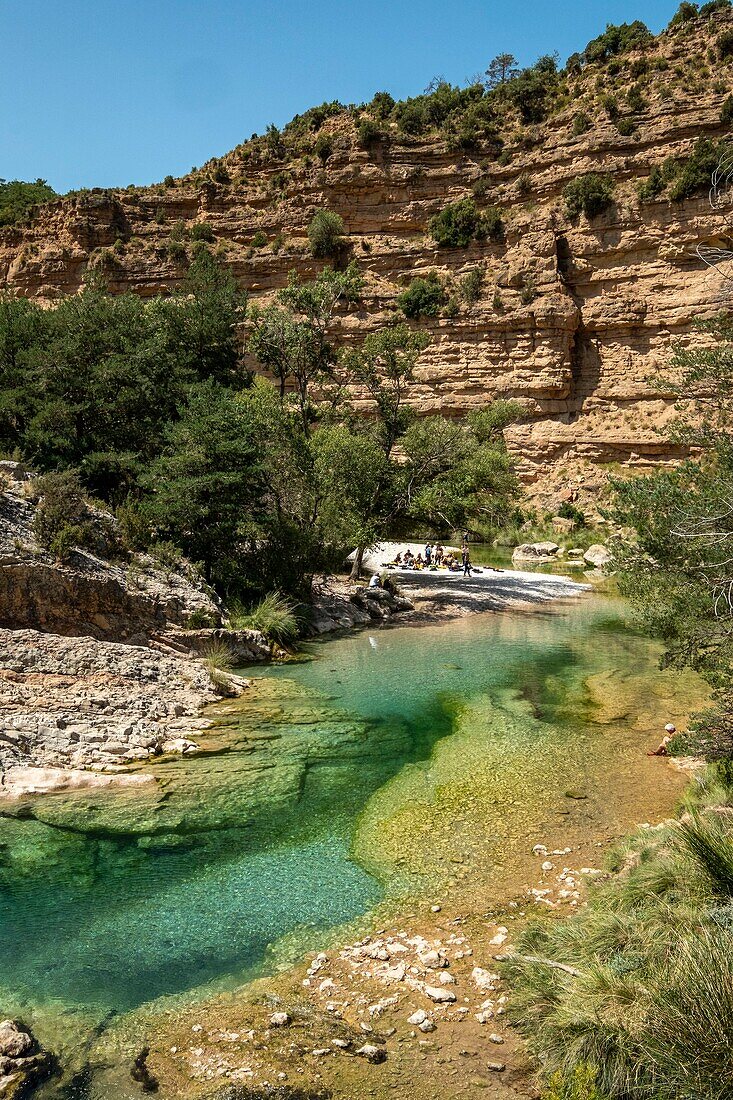 Spanien,Aragonien,Provinz Huesca,Sierra de Guara,Wanderungen um das Dorf Alquézar