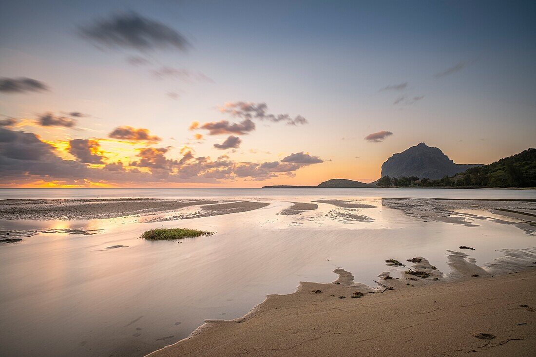 Mauritius,Bezirk Riviere Noire,Strand Prairie und Morne Brabant,von der UNESCO zum Weltkulturerbe erklärt