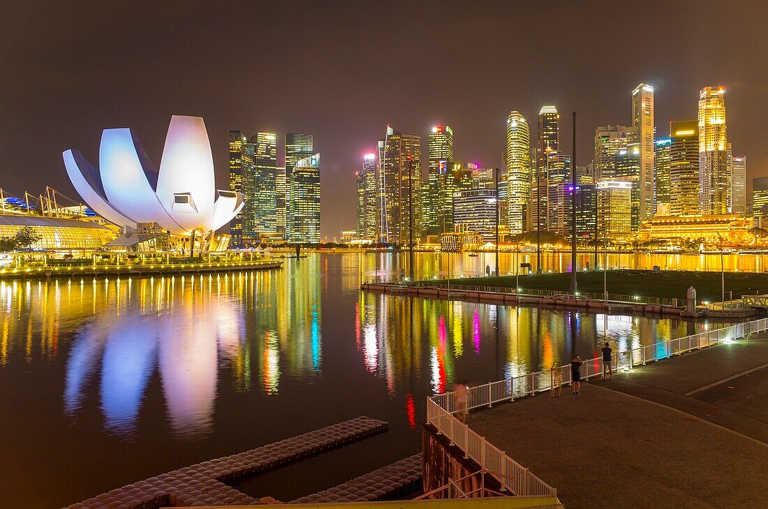 Singapore, Singapore, Marina Bay, the ArtScience Museum