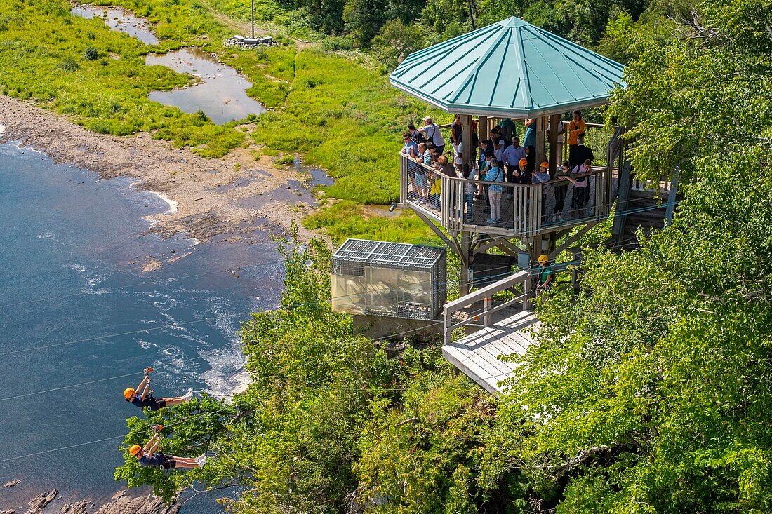 Canada, Quebec province, Municipality of Boischatel, Montmorency Falls Park