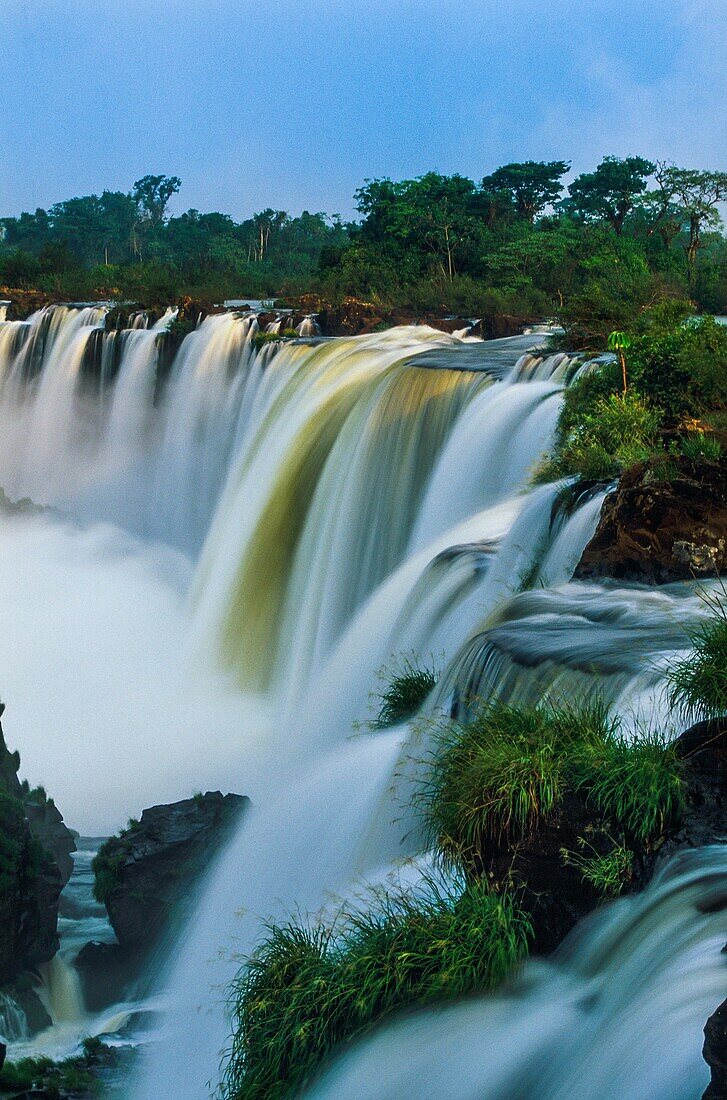 Argentinien,Provinz Misiones,Iguazu,die Iguazu-Wasserfälle gehören zum Weltkulturerbe der UNESCO