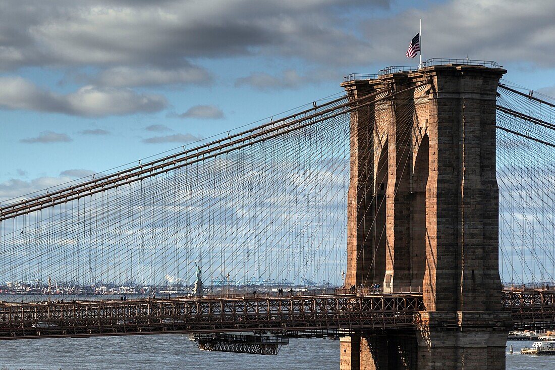 Vereinigte Staaten,New York City,Brooklyn Bridge