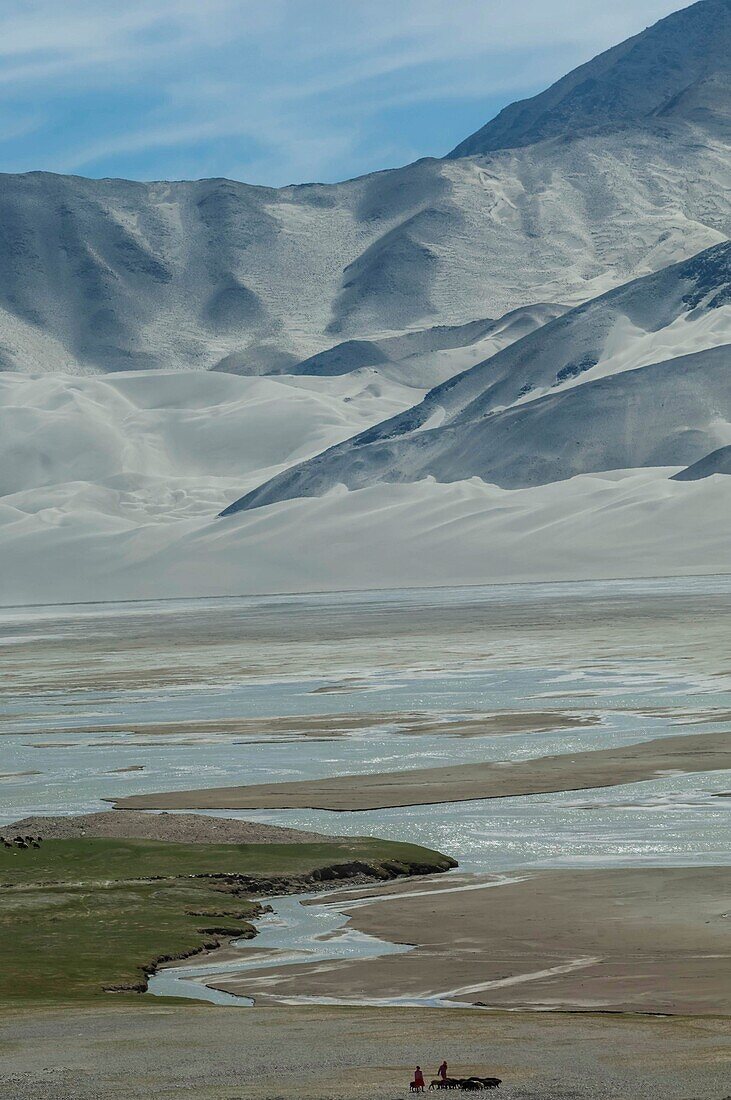 China, Xinjiang autonomous region, Bulunku pastures