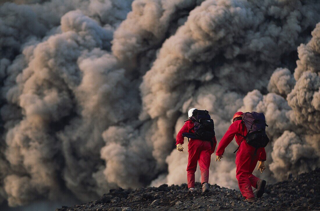 Indonesia, Indonesia volcano in 1996