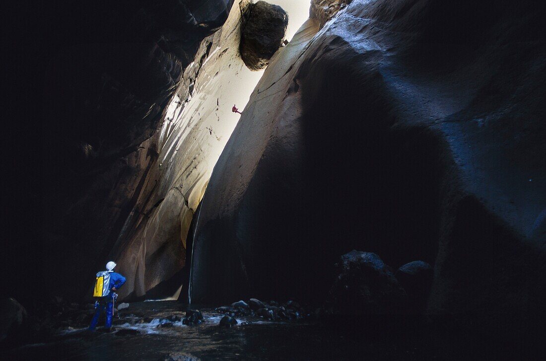 Frankreich,Insel La Réunion,Canyons,La Chapelle-Schlucht,Cirque de Cilaos