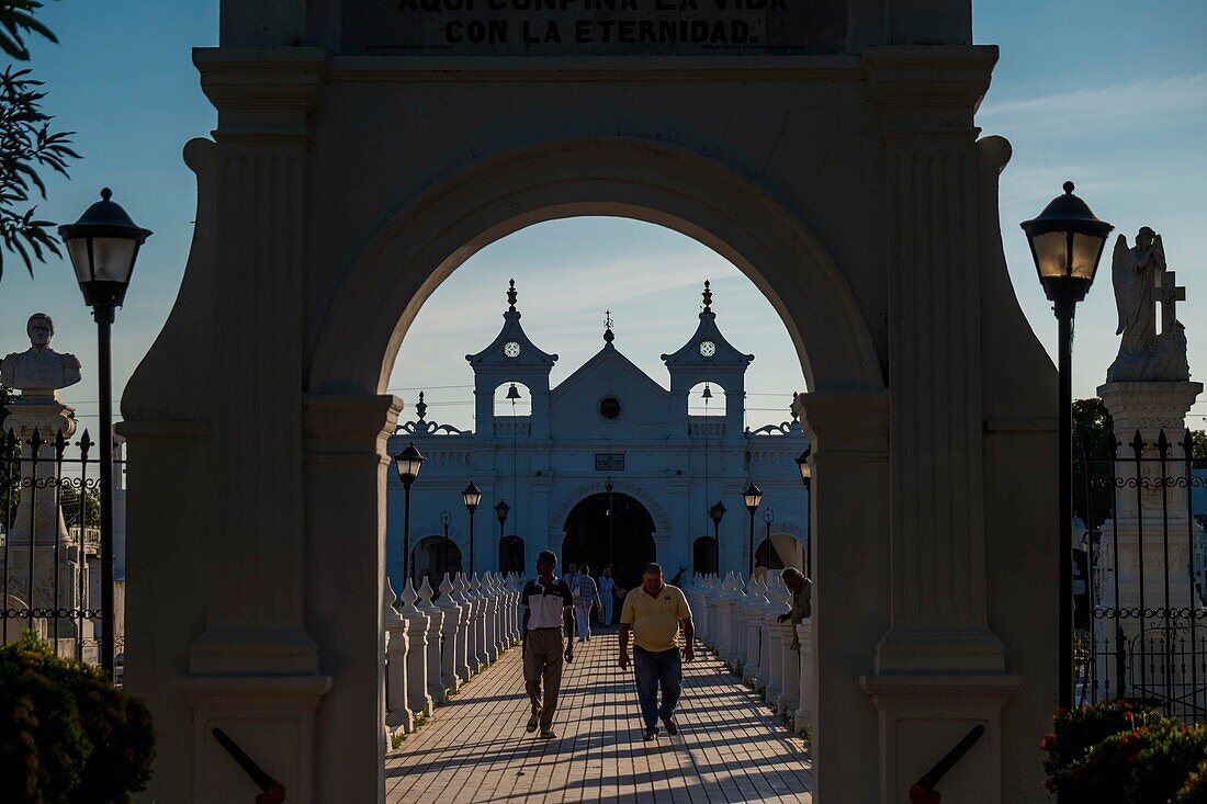 Kolumbien,Bolivar,Santa Cruz de Mompox,von der UNESCO zum Weltkulturerbe erklärt,Friedhof