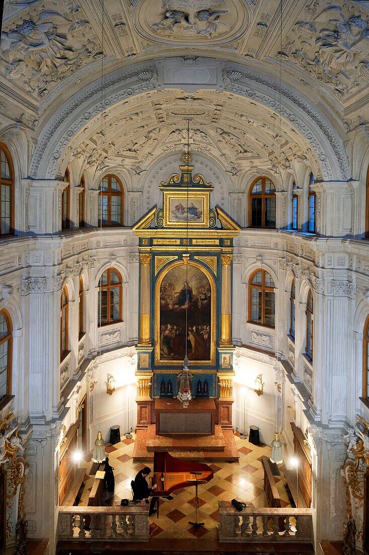 Germany, Bavaria, Munich (München), Munich Residenz (Münchner Residenz, Residenzmuseum), the former royal palace, Court Chapel