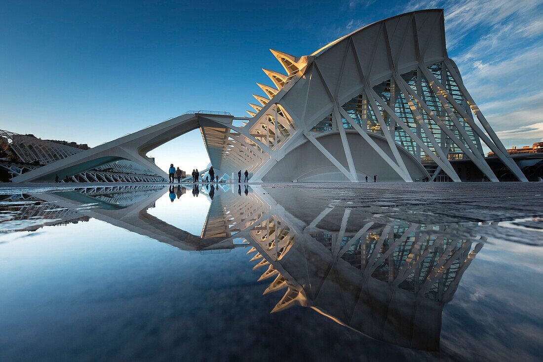 Spain, City of Valencia, City of Arts and Sciences, Prince Felipe Museum of Sciences