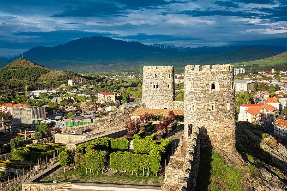 Georgien,Samtskhe-Javakheti Region,Akhaltsikhe,Rabati Burg aus dem 9. Jahrhundert