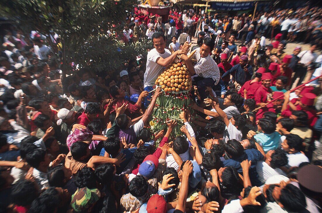 Indonesien,Vulkan in Indonesien 1996