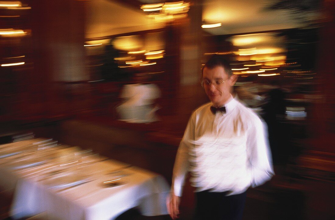 Waiter in a Restaurant