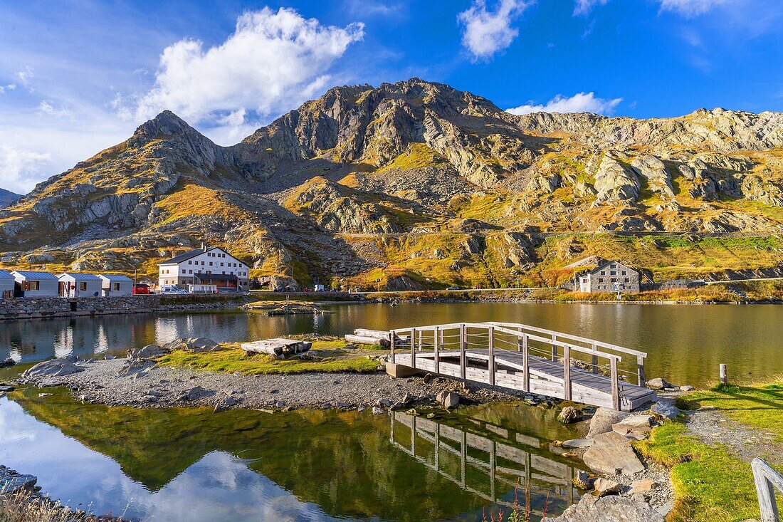 Colle del Gran San Bernardo, Valle d'Aosta, Italy, Europe