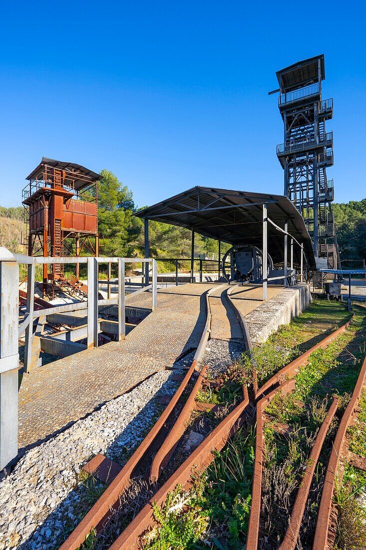 Parco minerario di Floristella-Grottacalda, Valguarnera Caropepe, Enna, Sicily, Italy, Mediterranean, Europe