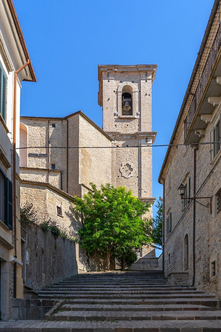 Kirche von Sant'Antonio Abate,Agnone,Isernia,Molise,Italien,Europa