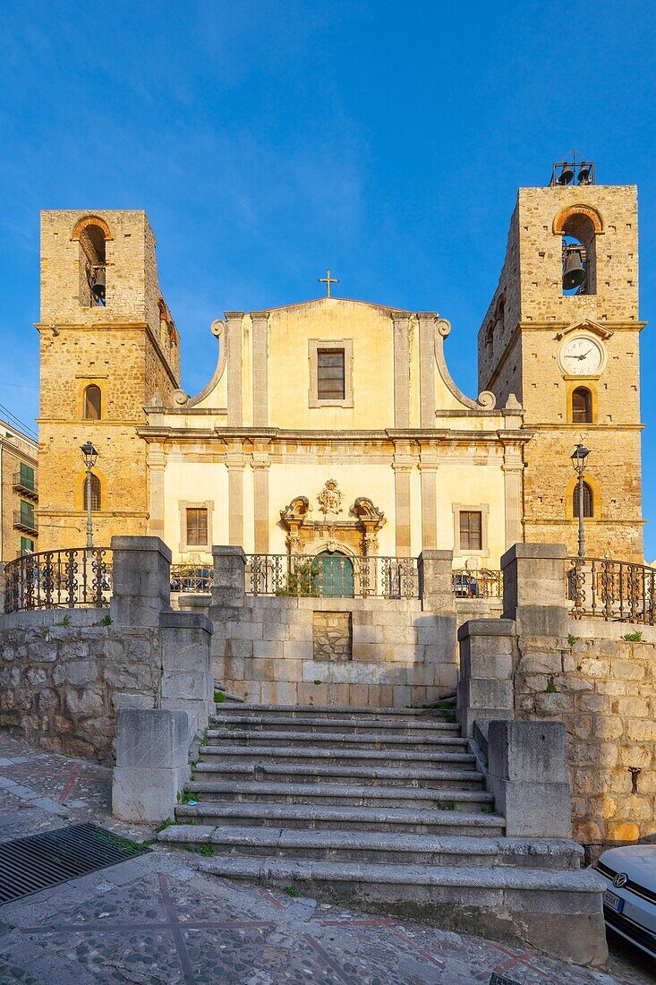 Church of the Santissima Annunziata, Caccamo, Palermo, Sicily, Italy, Mediterranean, Europe