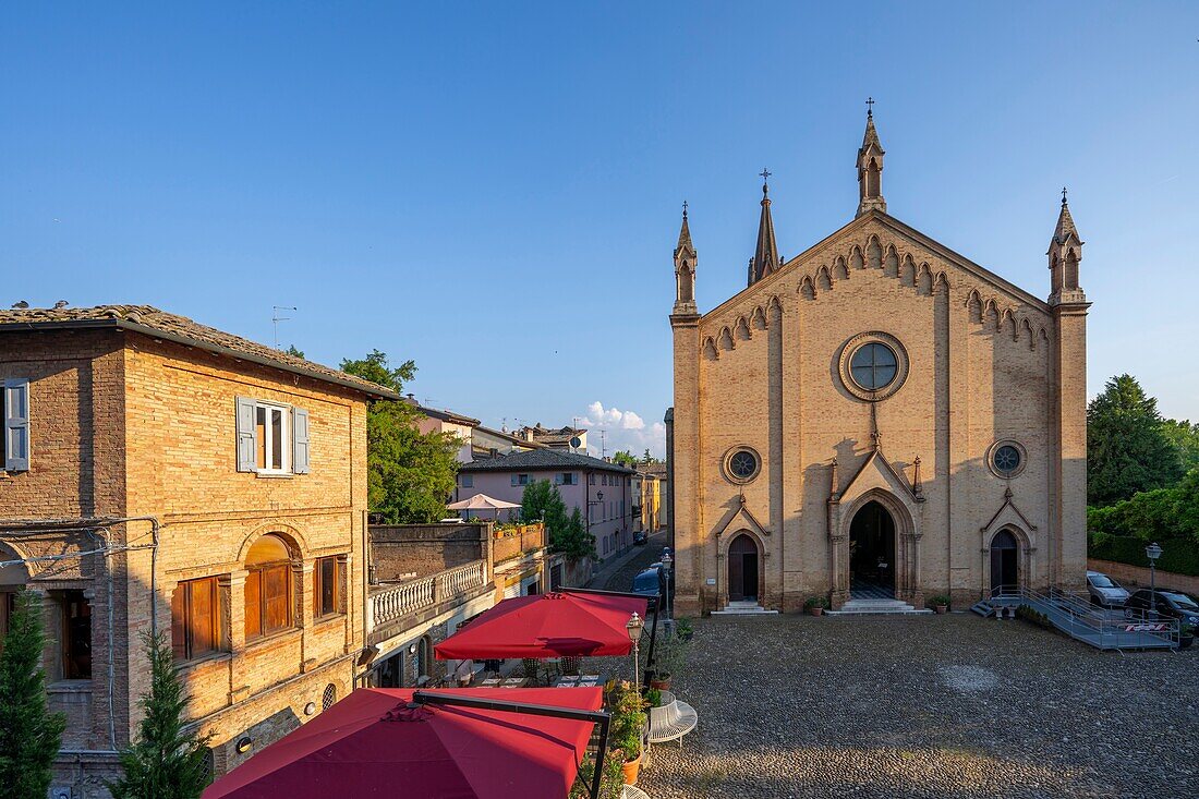 Church of Saints Senesio and Teopompo, Castelvetro di Modena, Modena, Emilia-Romagna, Italy, Europe