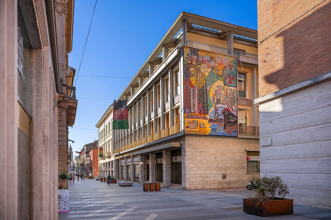 Corso San Giorgio,Teramo,Abruzzen,Italien,Europa