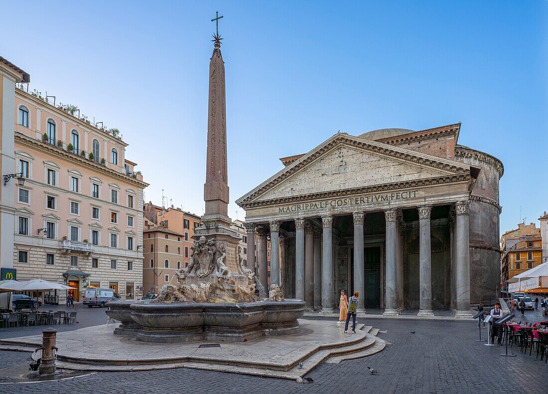 Pantheon,UNESCO-Weltkulturerbe,Rom,Latium,Italien,Europa