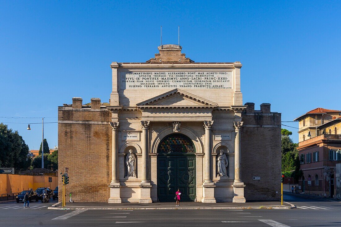 Porta Pia, Rome, Lazio, Italy, Europe