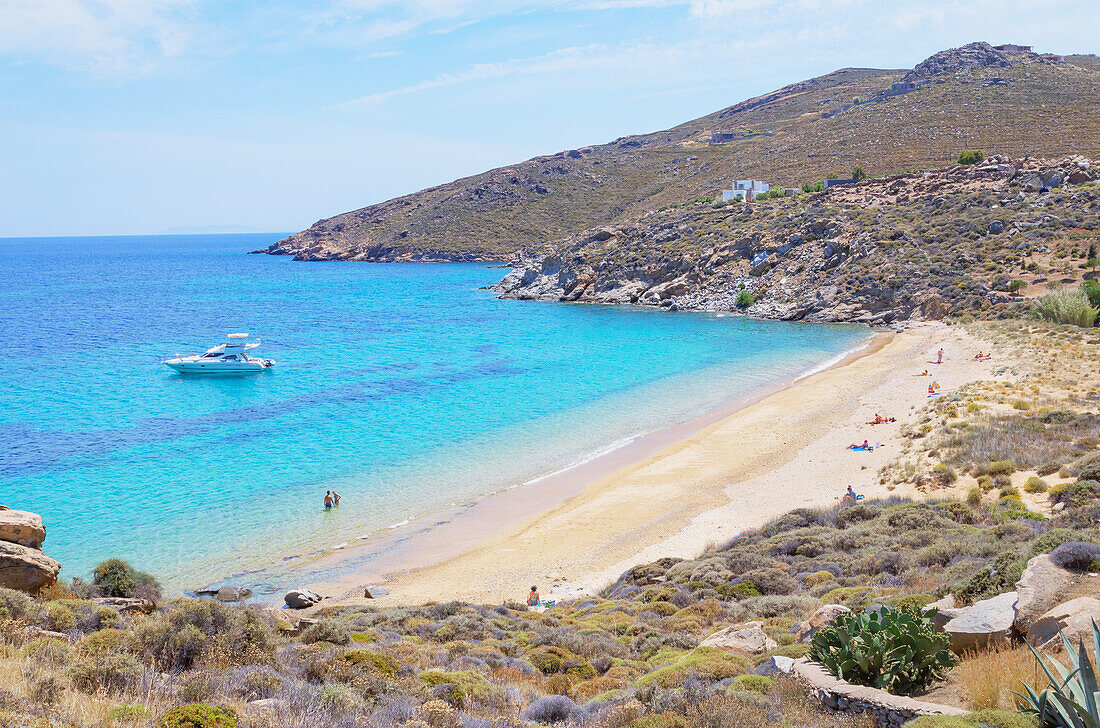 Ramos beach, Serifos Island, Cyclades, Greek Islands, Greece, Europe